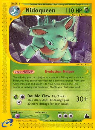 Skyridge 022 Nidoqueen (22) - Rare