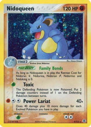 FireRed & LeafGreen Nidoqueen - Holo Rare