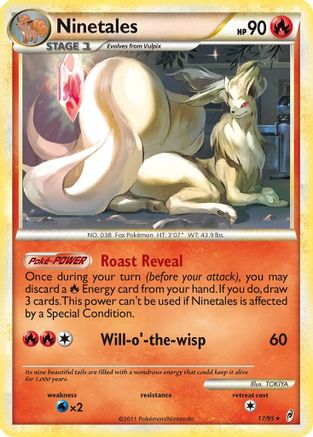 Call of Legends Ninetales - Holofoil - Holo Rare