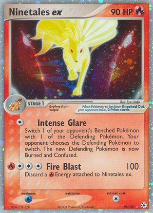 Hidden Legends Ninetales ex - Holofoil - Ultra Rare