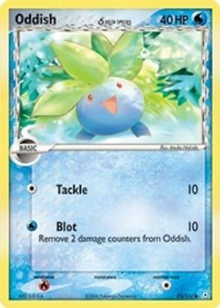Holon Phantoms 073/110 Oddish (Delta Species) - Reverse Holofoil - Common