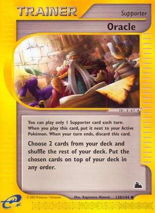 Skyridge 138 Oracle - Uncommon