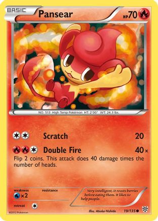 Plasma Storm 019 Pansear - Reverse Holofoil - Common