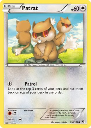 Boundaries Crossed 118 Patrat - Reverse Holofoil - Common