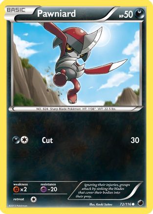 Plasma Freeze 072 Pawniard (72) - Reverse Holofoil - Common