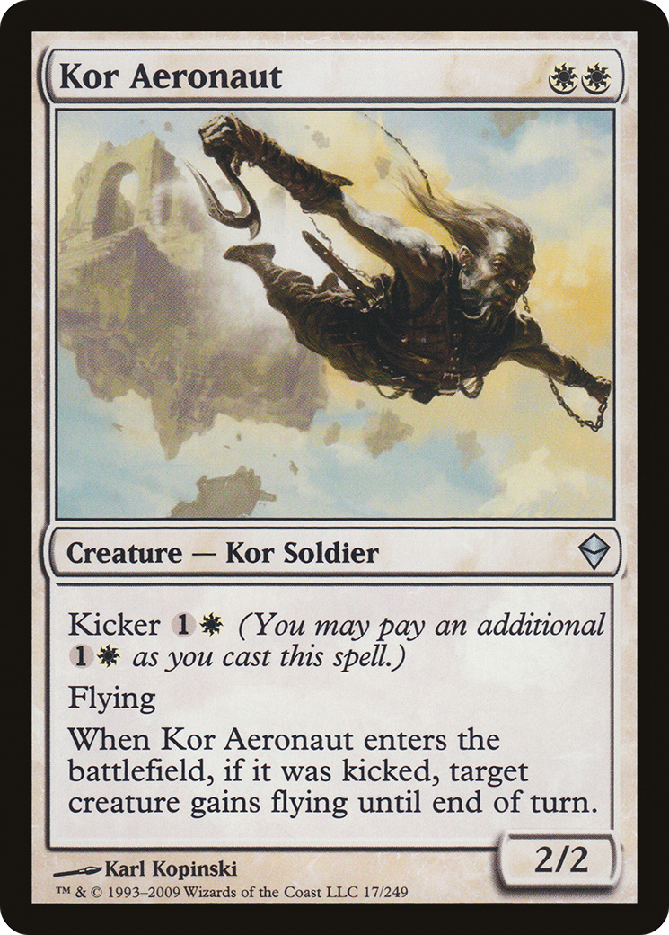 Zendikar - (ZEN-017) - Kor Aeronaut
