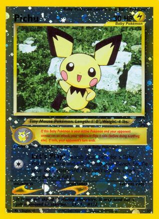 WoTC Promo 035/53 Pichu - Reverse Holofoil - Promo