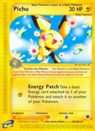 Expedition 058 Pichu (58) - Rare