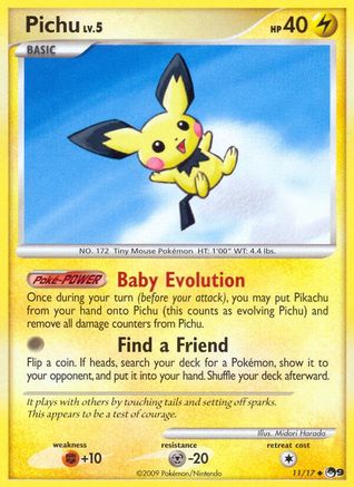 POP Series 9 Pichu - Uncommon