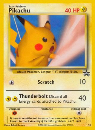WoTC Promo 026/53 Pikachu (SNAP Promo) - Promo