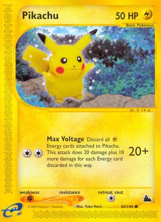 Skyridge 084 Pikachu - Common