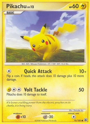 Majestic Dawn 070 Pikachu - Common