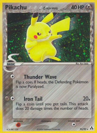Legend Maker Pikachu (Delta Species) - Holofoil - Secret Rare