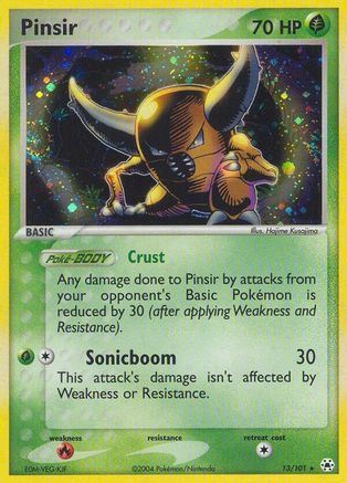 Hidden Legends 013 Pinsir - Reverse Holofoil - Holo Rare