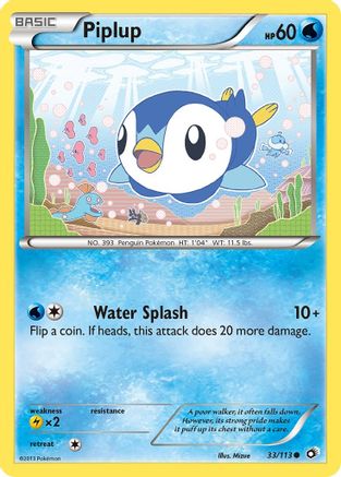 Legendary Treasures 033/113 Piplup - Common