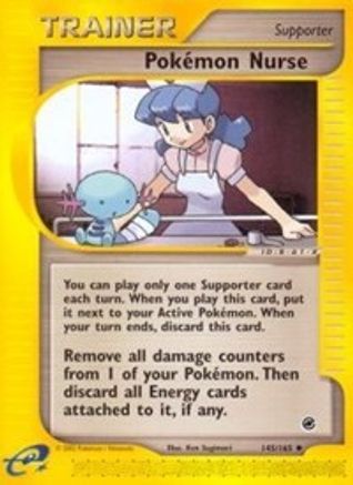 Expedition 145/165 Pokemon Nurse - Reverse Holofoil - Uncommon