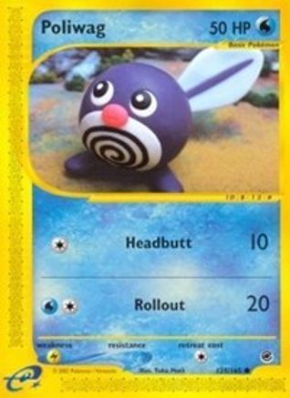 Expedition 125 Poliwag - Reverse Holofoil - Common