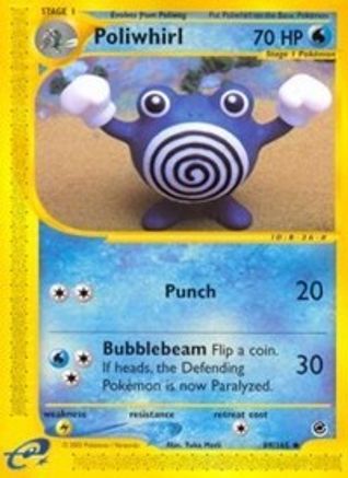 Expedition 089/165 Poliwhirl - Reverse Holofoil - Uncommon