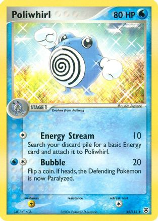 FireRed & LeafGreen Poliwhirl - Reverse Holofoil - Uncommon