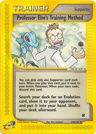 Expedition 148/165 Professor Elm's Training Method - Reverse Holofoil - Uncommon