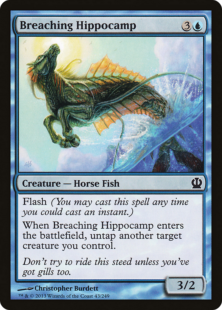 Theros - (THS-043) - Breaching Hippocamp Foil