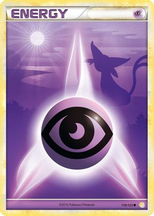 HeartGold SoulSilver 119 Psychic Energy - Reverse Holofoil - Common