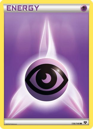 XY Base Set 136 Psychic Energy - Common