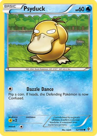 Boundaries Crossed 032 Psyduck (32) - Reverse Holofoil - Common