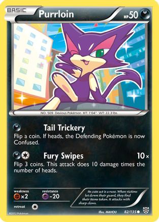 Plasma Storm 082 Purrloin (82) - Common