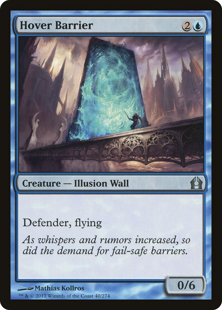 Return to Ravnica - (RTR-040) - Hover Barrier