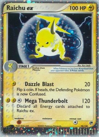 Sandstorm Raichu ex - Holofoil - Ultra Rare