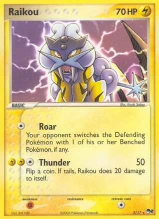 POP Series 2 /017 Raikou - Rare