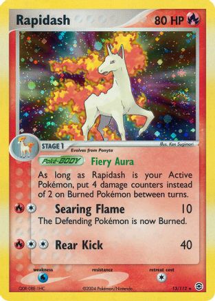 FireRed & LeafGreen Rapidash - Holofoil - Holo Rare