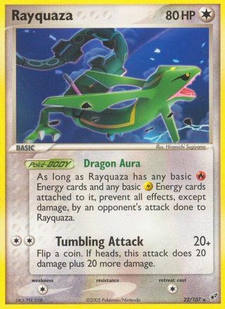 Deoxys /107 Rayquaza - Rare