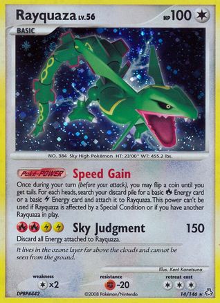 Legends Awakened Rayquaza - Holofoil - Holo Rare