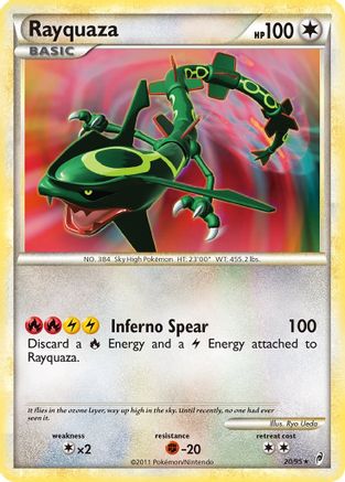 Call of Legends Rayquaza - Holofoil - Holo Rare