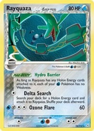 Holon Phantoms 016/110 Rayquaza - Holofoil - Holo Rare