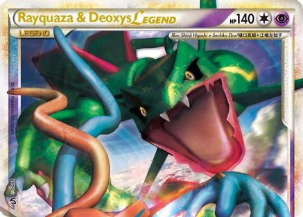 Undaunted 089 Rayquaza & Deoxys Legend (Top) - Holofoil - Ultra Rare