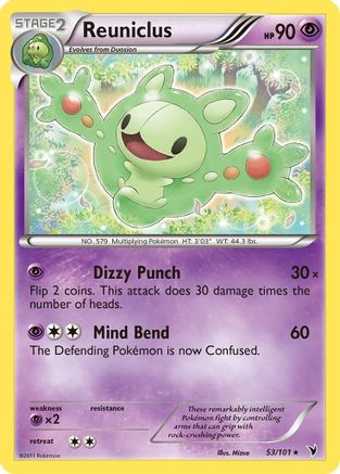 Noble Victories 053 Reuniclus (53) - Reverse Holofoil - Rare