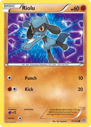 Plasma Storm 075 Riolu (75) - Common