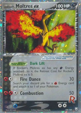 Team Rocket Returns 100 Rocket's Moltres ex - Holofoil - Ultra Rare