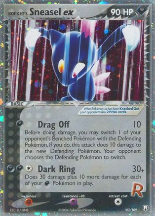 Team Rocket Returns 103 Rocket's Sneasel ex - Ultra Rare