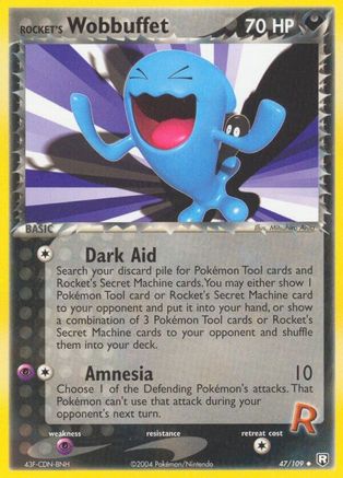 Team Rocket Returns 047 Rocket's Wobbuffet - Reverse Holofoil - Uncommon
