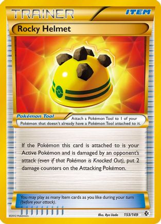 Boundaries Crossed 153 Rocky Helmet (Secret) - Holofoil - Secret Rare