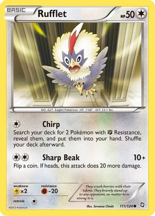 Dragons Exalted 111 Rufflet - Common