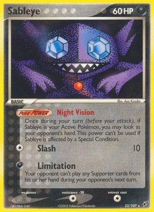 Deoxys 023 Sableye - Rare