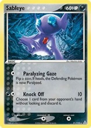 Holon Phantoms 031 Sableye - Rare