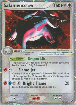 Deoxys Salamence ex - Ultra Rare