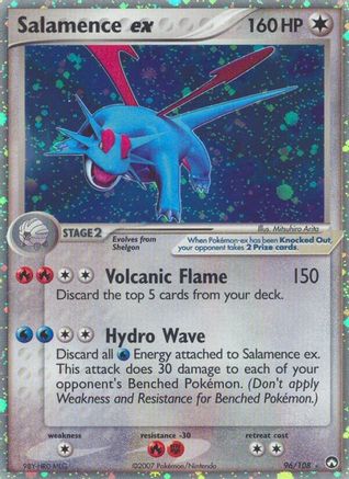 Power Keepers Salamence ex - Holofoil - Ultra Rare