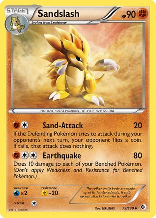Boundaries Crossed 079 Sandslash - Uncommon